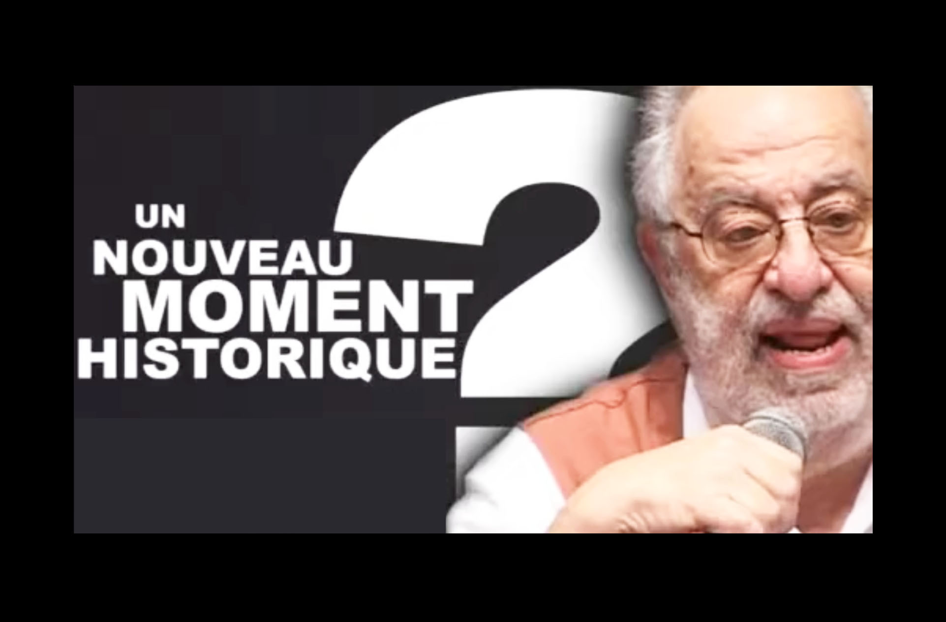 Un nouveau moment historique - Gustave Massiah