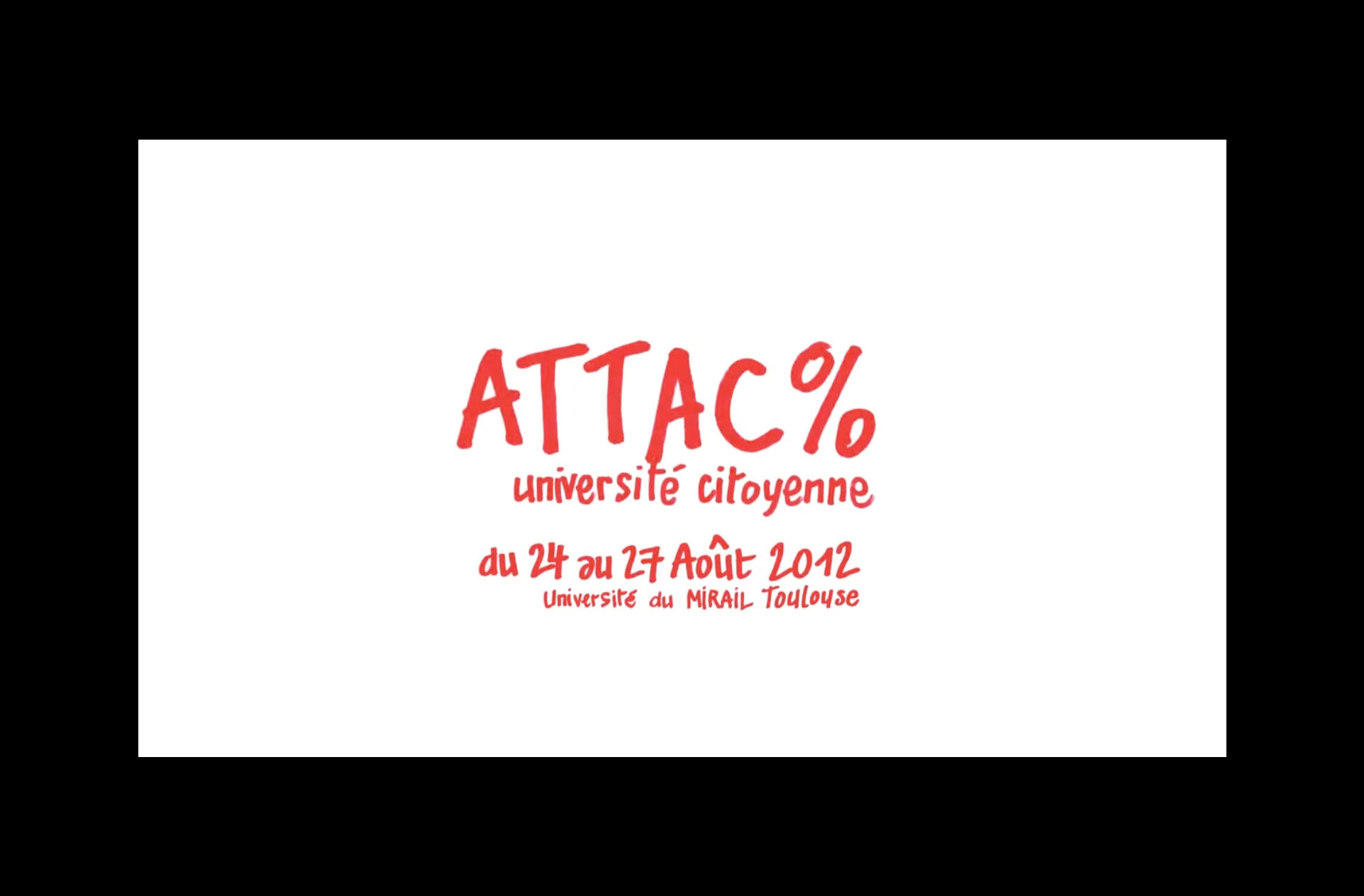 ATTAC - Université citoyenne