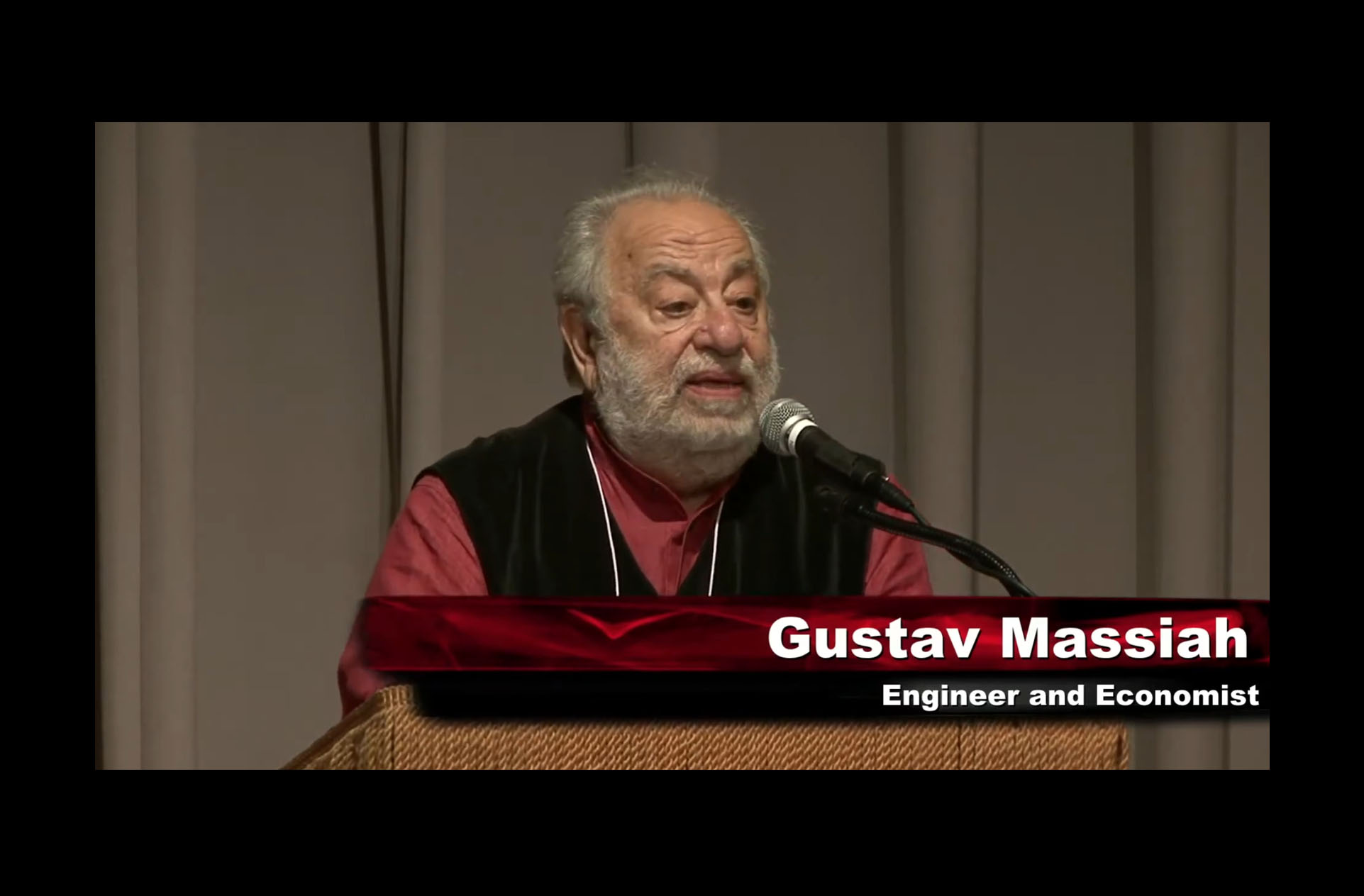 Russell Tribunal on Palestine - Gustave Massiah