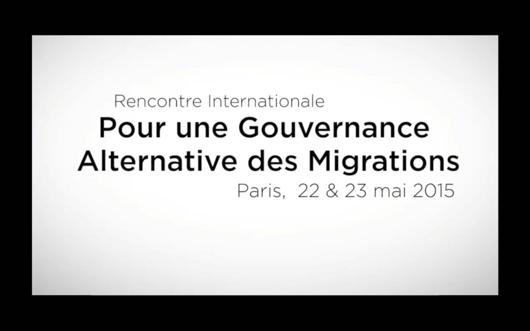 Pour une gouvernance alternative des migrations