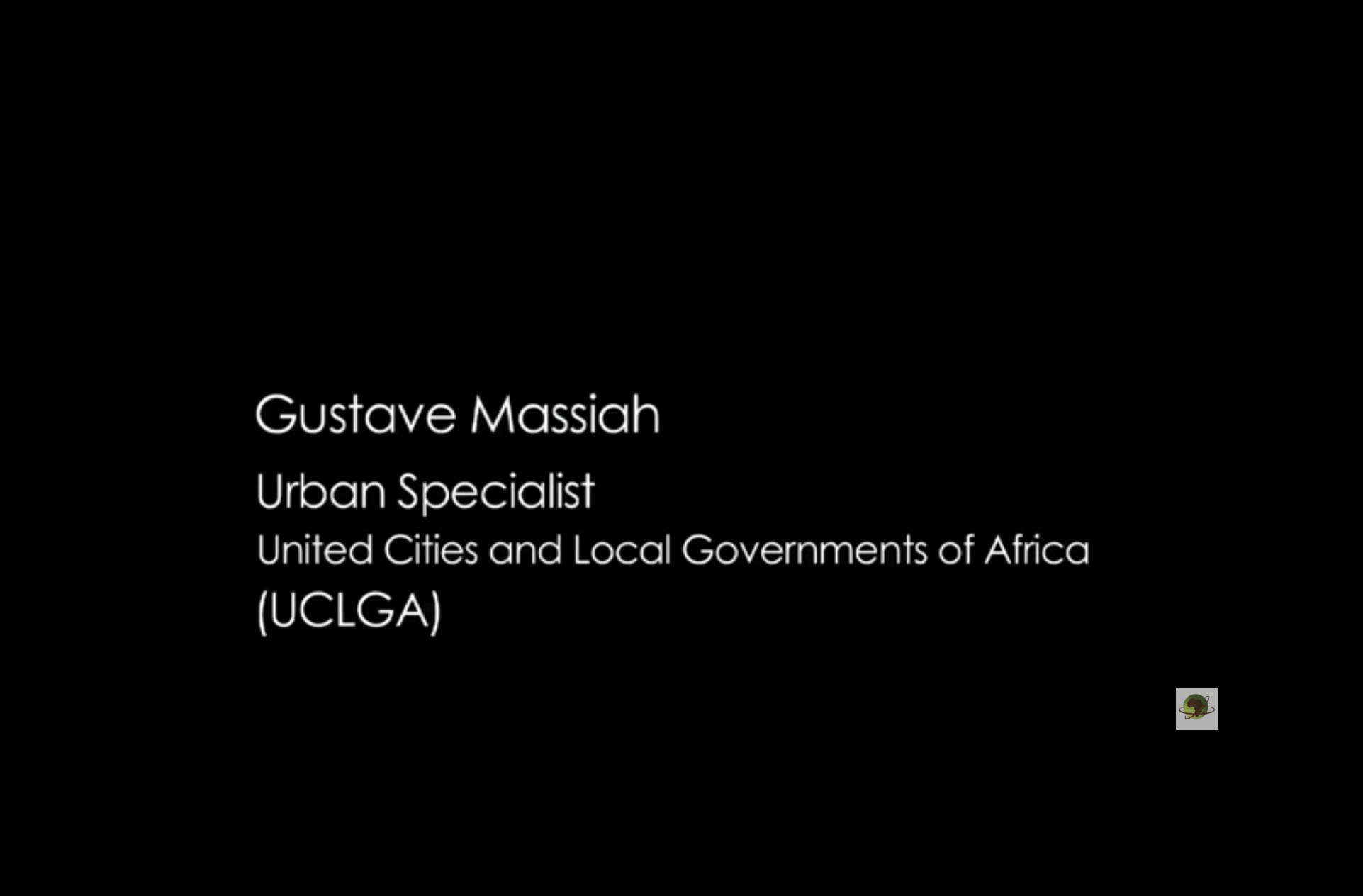 Africities in Johannesburg 2015
