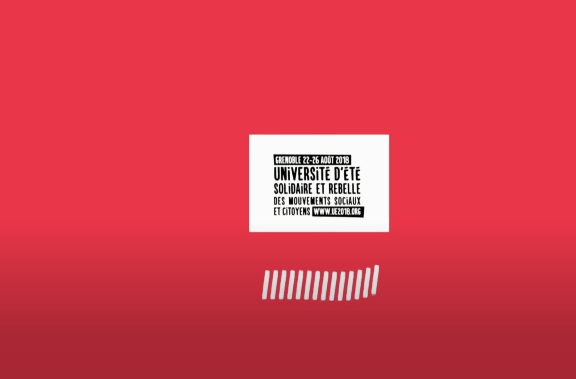 Université d’Été Solidaire et Rebelle