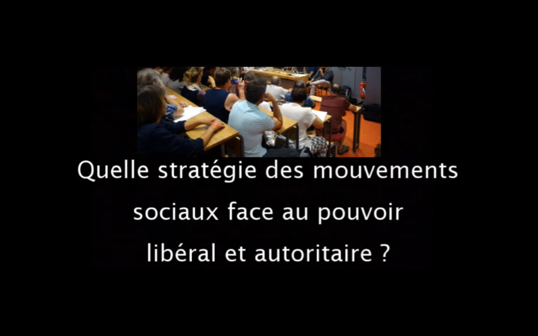 La stratégie des mouvements sociaux