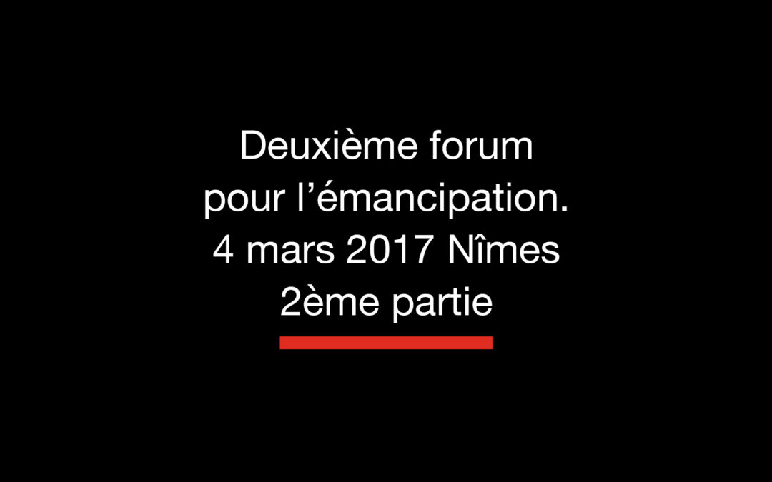 Table-ronde avec Carmen Castillo-Gustave Massiah- Andreu Coll- Philippe Corcuff